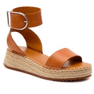 Never been worn Franco Sarto Marona Espadrille sandals with box.